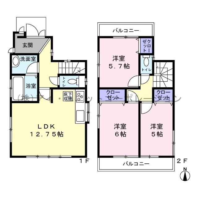 間取りです。