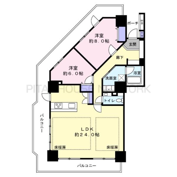 間取図です。