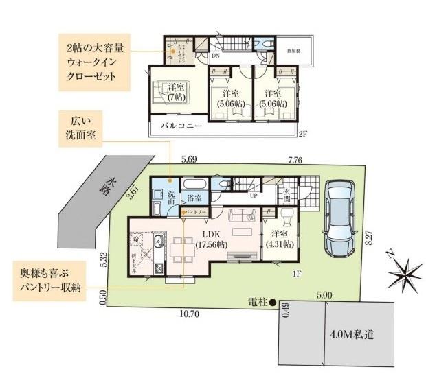 間取りです。