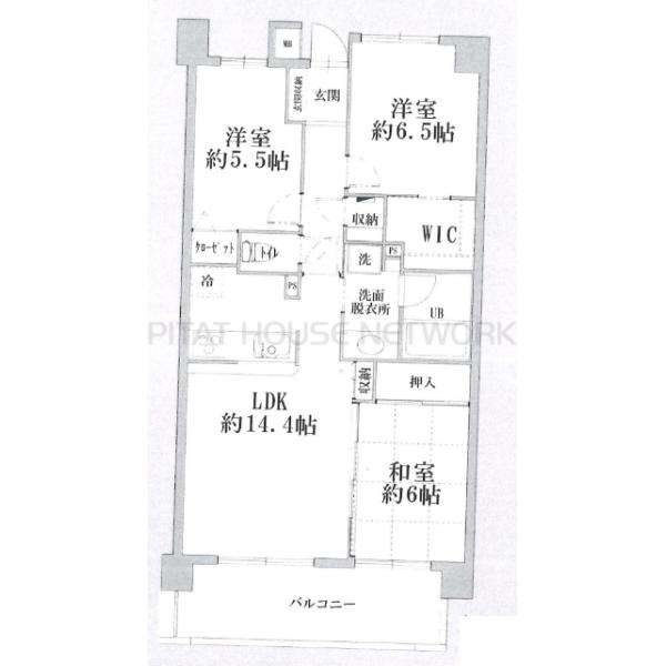 間取図です。