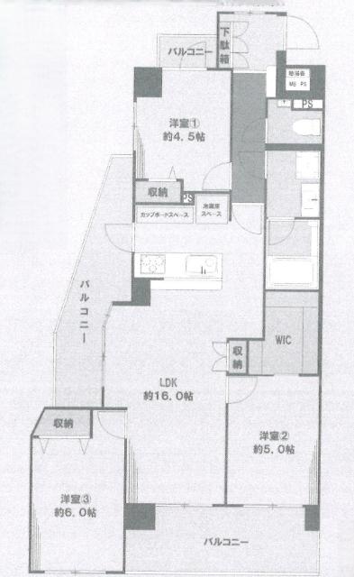 間取図です。
