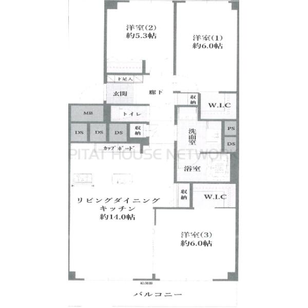 間取図です。