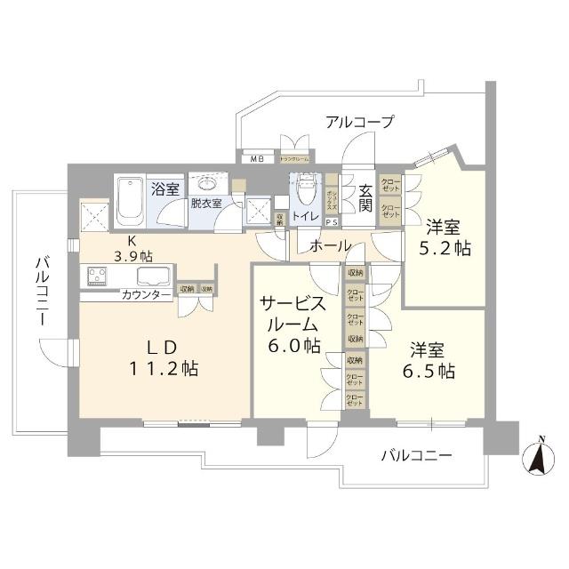 間取りです。