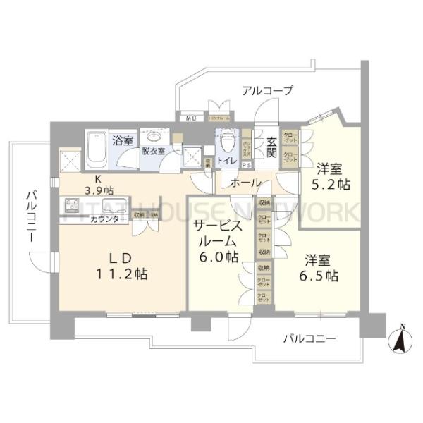 間取りです。