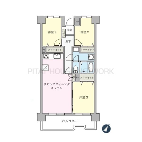 間取りです。