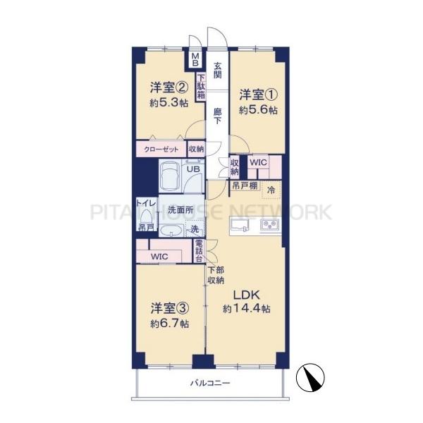 間取りです。