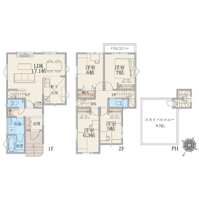 建物面積97.73平米