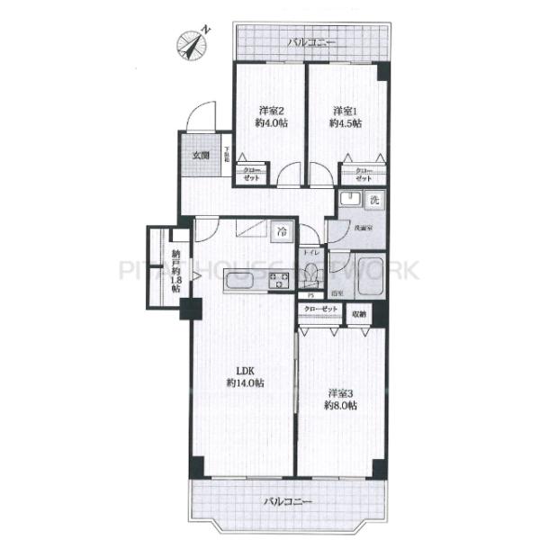 幕張ファミールハイツ4号棟