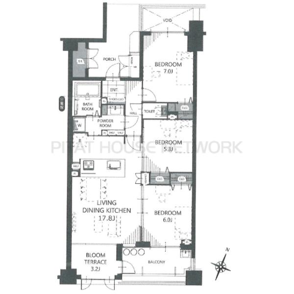 間取り図です。