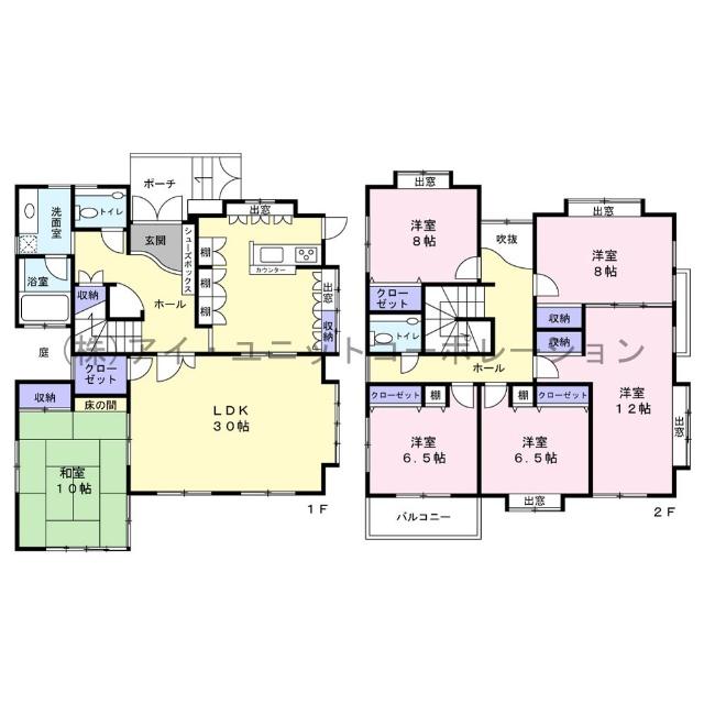 浦安市舞浜２丁目　中古戸建 間取り図画像