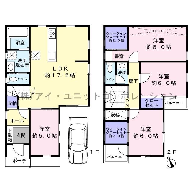 建物参考プランです。