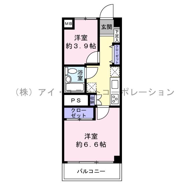 間取図です。