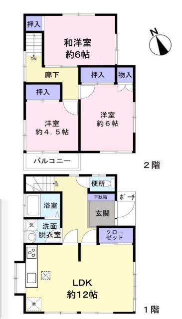 間取図です。
