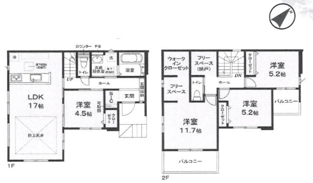 間取り図です。
