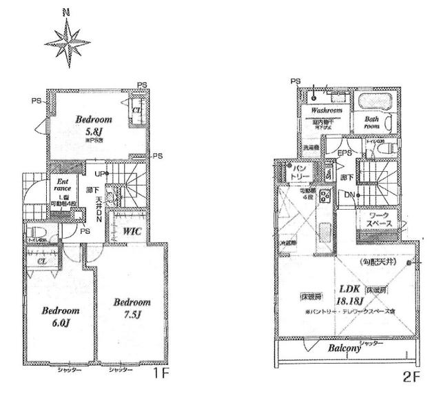 間取り図です。