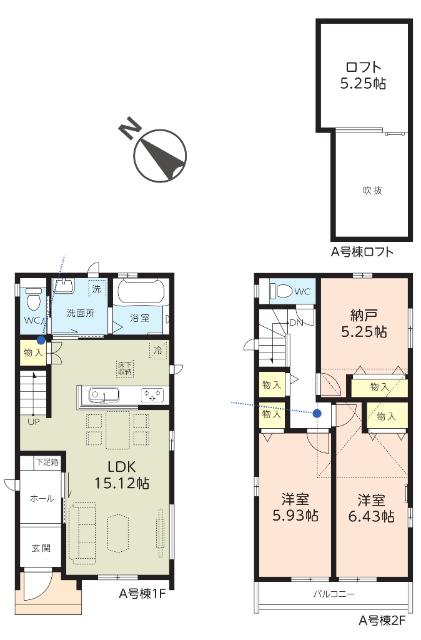 間取り図です。