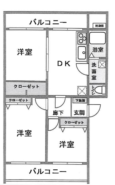 間取り図です。