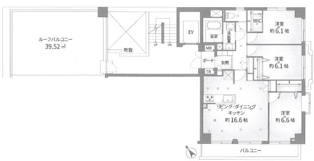 間取り図です。