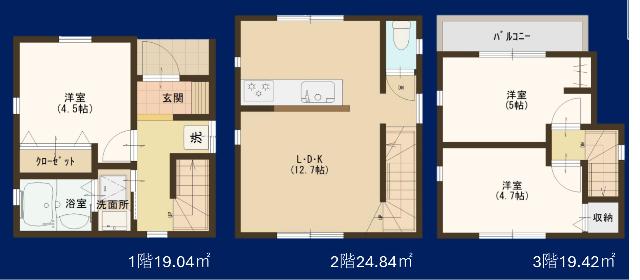 間取り図です。