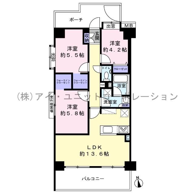 間取り図です。