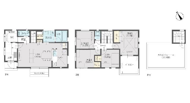 建物面積97.28平米