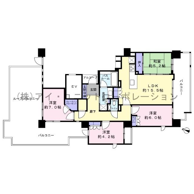 レクセルプラザ篠崎 間取り図画像