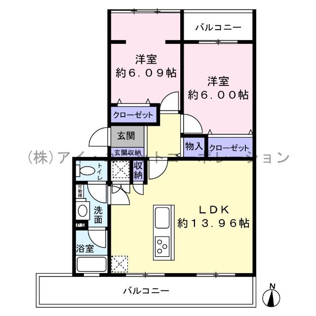 間取り図です。