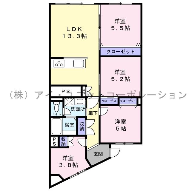 間取図です。