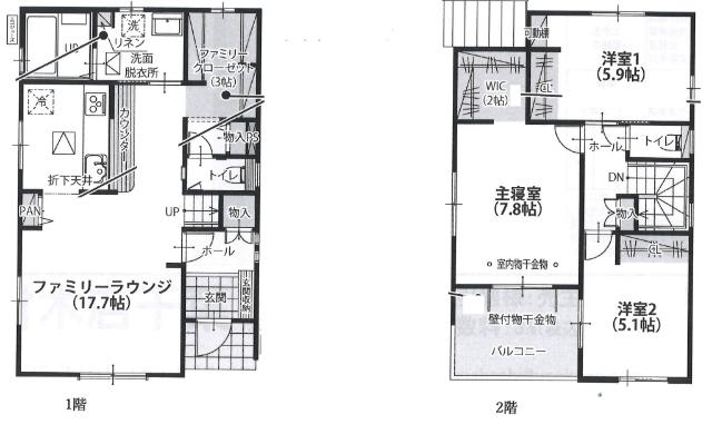 間取り図です。