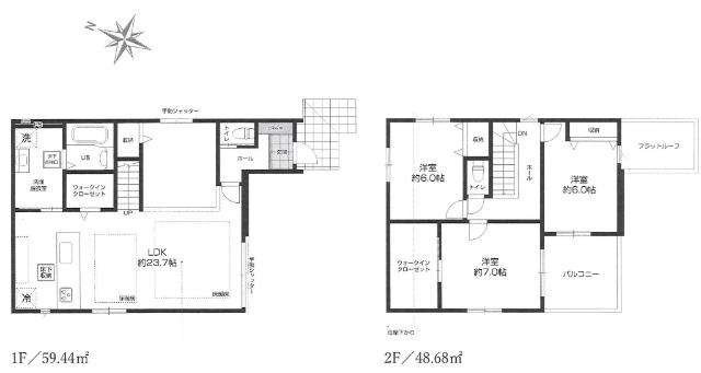 間取り図です。