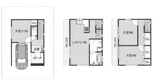 間取り図です。