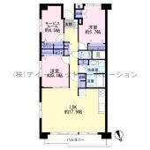 間取り図です。