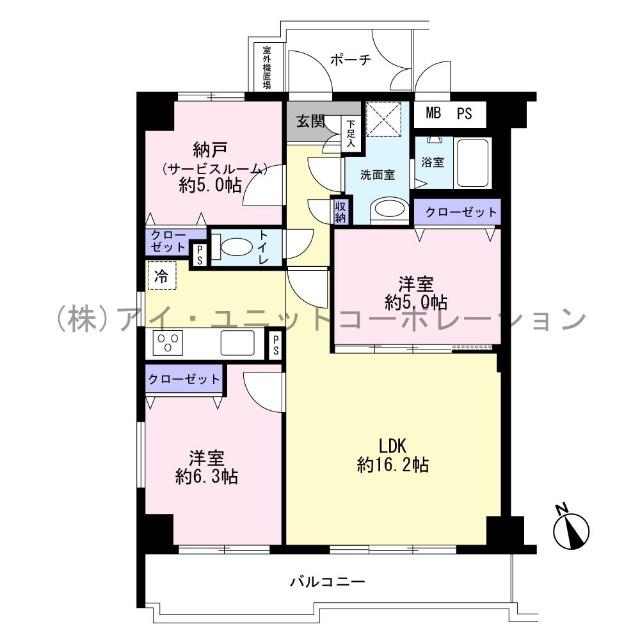 間取り図です。