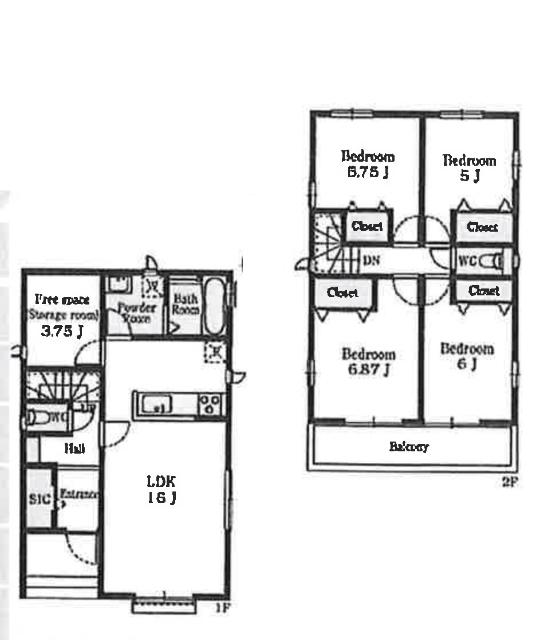 間取り図です。