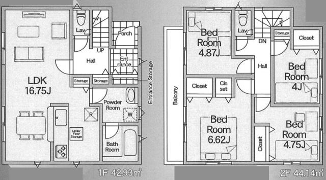 間取り図です。