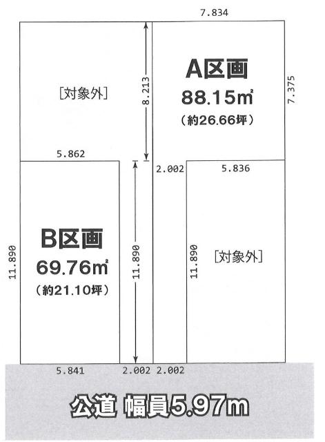区画図です。