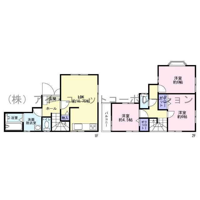 間取図です。