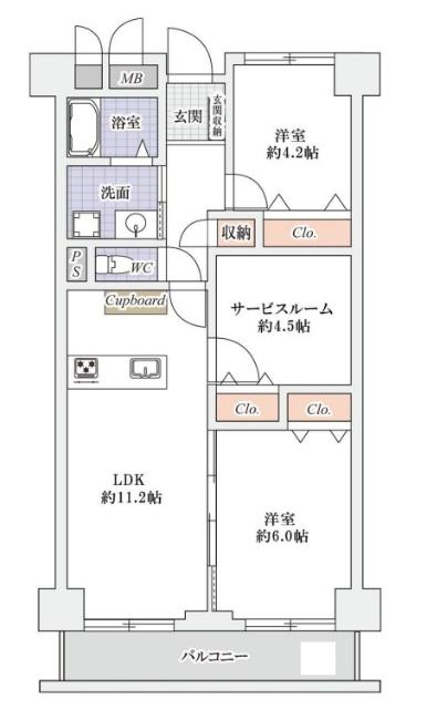間取りです。