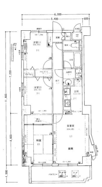 間取りです。