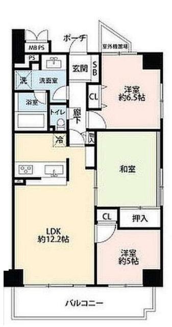 間取り図です。