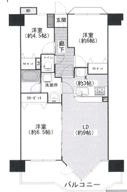 間取図です。