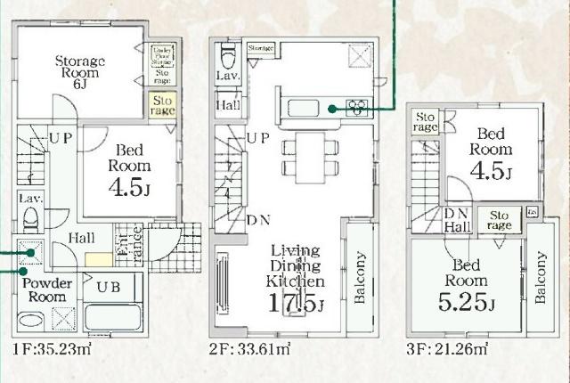 間取り図です。