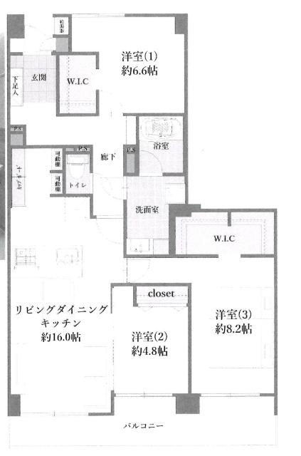 間取図です。