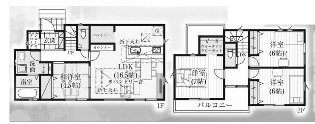 間取り図です。