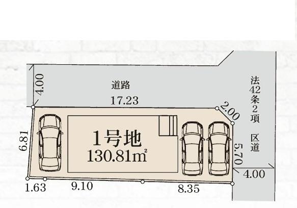 区画図です。