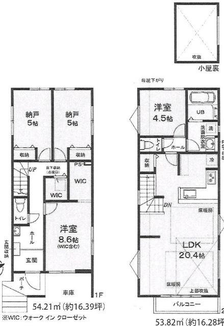 間取図です。