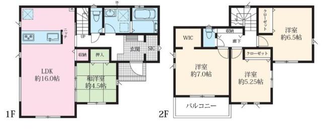間取り図です。