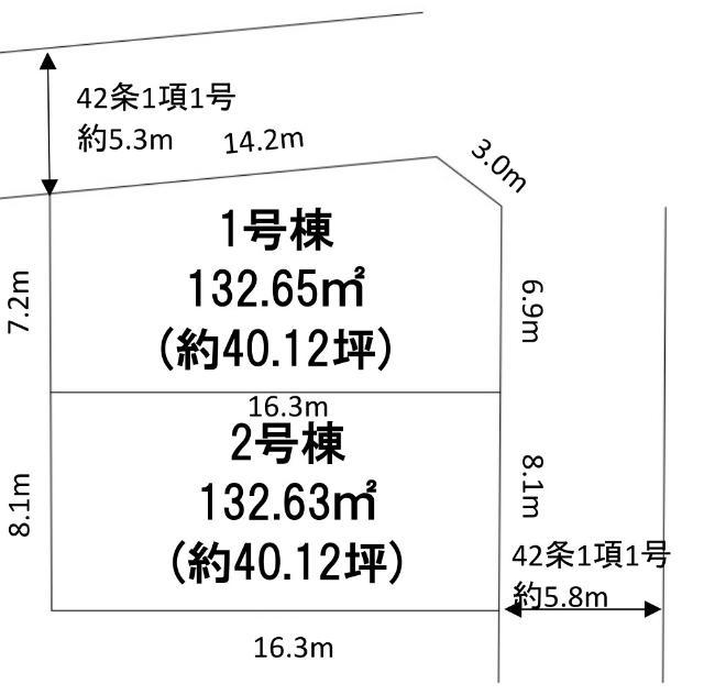 区画図です。
