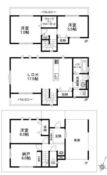 間取り図です。