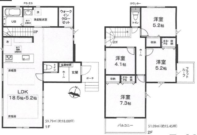 間取図です。